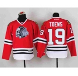 youth nhl jerseys chicago blackhawks #19 toews red-1[the skeleton head]