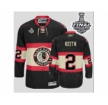 youth nhl jerseys chicago blackhawks #2 keith black New Third[2015 winter classic]