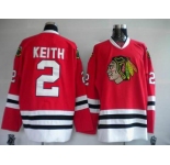 youth nhl jerseys chicago blackhawks #2 keith red
