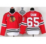 youth nhl jerseys chicago blackhawks #65 shaw red[2015 stanley cup]