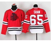youth nhl jerseys chicago blackhawks #65 shaw red[the skeleton head]