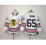 youth nhl jerseys chicago blackhawks #65 shaw white[2015 winter classic]