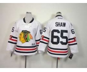 youth nhl jerseys chicago blackhawks #65 shaw white[2015 winter classic]