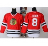 youth nhl jerseys chicago blackhawks #8 leddy red[2015 Stanley cup champions]