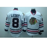youth nhl jerseys chicago blackhawks #8 leddy white