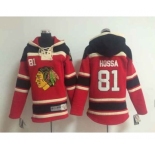 youth nhl jerseys chicago blackhawks #81 hossa red[pullover hooded sweatshirt]