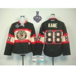 youth nhl jerseys chicago blackhawks #88 kane black[2015 stanley cup]