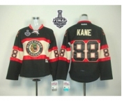 youth nhl jerseys chicago blackhawks #88 kane black[2015 stanley cup]