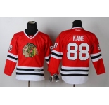 youth nhl jerseys chicago blackhawks #88  kane red