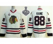 youth nhl jerseys chicago blackhawks #88 kane white[2015 stanley cup]