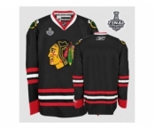 youth nhl jerseys chicago blackhawks blank black[2015 stanley cup]