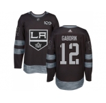 Los Angeles Kings #12 Marian Gaborik Black 1917-2017 100th Anniversary Stitched NHL Jersey