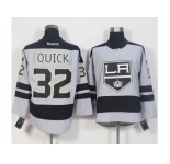 Los Angeles Kings #32 Jonathan Quick Gray Alternate Stitched NHL Jersey
