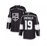 Men Adidas Los Angeles Kings #19 Alex Iafallo Black Home Authentic Stitched NHL Jersey