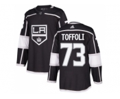 Men Adidas Los Angeles Kings #73 Tyler Toffoli Black Home Authentic Stitched NHL Jersey