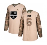 Men's Kings #6 Joakim Ryan Camo Authentic 2017 Veterans Day Stitched Hockey Jersey