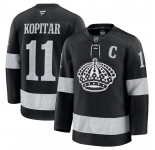 Men's Los Angeles Kings #11 Anze Kopitar Black Alternate Stitched Hockey Jersey