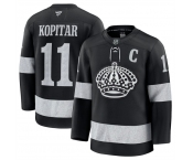Men's Los Angeles Kings #11 Anze Kopitar Black Alternate Stitched Hockey Jersey