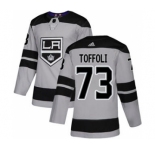 Men's Los Angeles Kings #73 Tyler Toffoli Gray Alternate Stitched Hockey Jersey