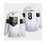 Men's Los Angeles Kings #8 Drew Doughty White Golden Edition Limited Stitched Hockey Jersey