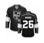 Men's Reebok Los Angeles Kings #26 Nic Dowd Authentic Black Home NHL Jersey