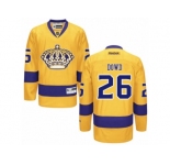 Men's Reebok Los Angeles Kings #26 Nic Dowd Authentic Gold Alternate NHL Jersey