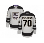 Men's Reebok Los Angeles Kings #70 Tanner Pearson Authentic Gray Alternate NHL Jersey
