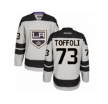 Men's Reebok Los Angeles Kings #73 Tyler Toffoli Authentic Gray Alternate NHL Jersey