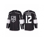 Men's adidas Marian Gaborik Los Angeles Kings #12 Black 2018 New Season Team Home Jersey