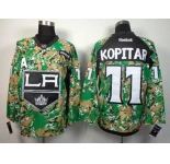 nhl jerseys los angeles kings #11 kopitar camo[patch A]