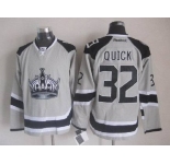 nhl jerseys los angeles kings #32 quick grey[2014 new stadium]