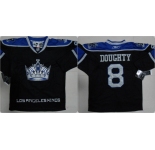 nhl los angeles kings #8 doughty black