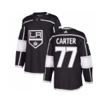 Youth Adidas Los Angeles Kings #77 Jeff Carter Black Home Authentic Stitched NHL Jersey
