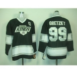 Youth nhl jerseys los angeles kings #99 gretzky black