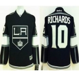 youth nhl jerseys los angeles kings #10 richards black