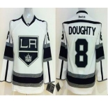 youth nhl jerseys los angeles kings #8 doughty white