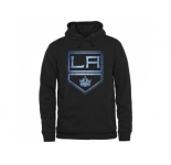 Los Angeles Kings Black Rinkside Pond Hockey Pullover Hoodie