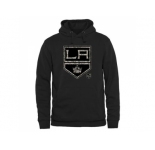 Men's Los Angeles Kings Black Rink Warrior Pullover Hoodie