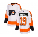 Adidas Philadelphia Flyers #19 Nolan Patrick Authentic White Away NHL Jersey