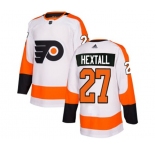 Adidas Philadelphia Flyers #27 Ron Hextall Authentic White Away NHL Jersey