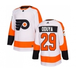 Adidas Philadelphia Flyers #29 Johnny Oduya Authentic White Away NHL Jersey