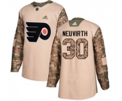 Adidas Philadelphia Flyers #30 Michal Neuvirth Authentic Camo Veterans Day Practice NHL Jersey