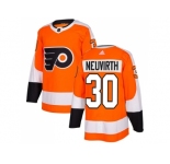 Adidas Philadelphia Flyers #30 Michal Neuvirth Orange Home Authentic Stitched NHL Jerse