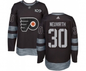 Adidas Philadelphia Flyers #30 Michal Neuvirth Premier Black 1917-2017 100th Anniversary NHL Jersey