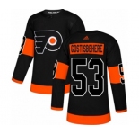 Adidas Philadelphia Flyers #53 Shayne Gostisbehere Authentic Black Alternate NHL Jersey