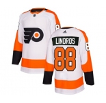 Adidas Philadelphia Flyers #88 Eric Lindros Authentic White Away NHL Jersey
