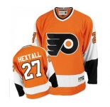 CCM Philadelphia Flyers #27 Ron Hextall Premier Orange Throwback NHL Jersey