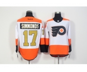 Men's Philadelphia Flyers #17 Wayne Simmonds White 3rd Stitched NHL Jersey