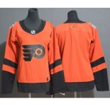Men's Philadelphia Flyers Blank Orange 2019 Stadium Series Stitched Hockey Jersey