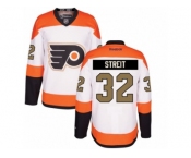 Men's Reebok Philadelphia Flyers #32 Mark Streit Authentic White 3rd NHL Jersey